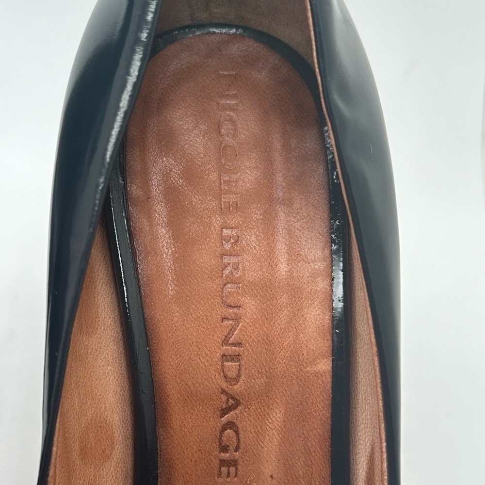 Nicole Brundage peep toe pump size 40EU - Picture 3 of 16